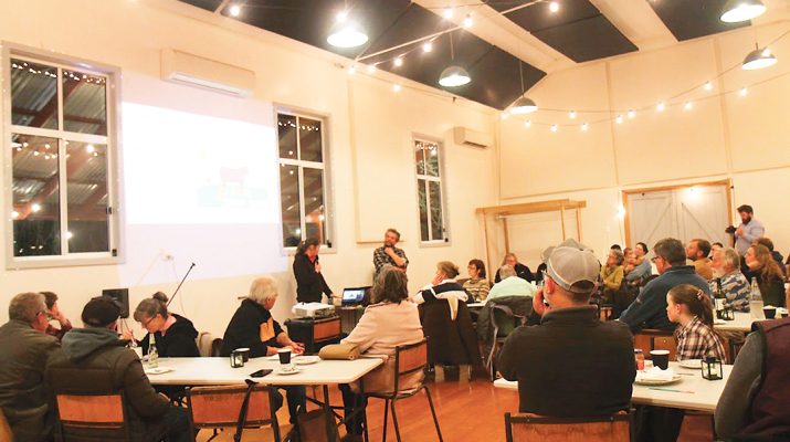 Local farmers have formed a new network, called Valley Farmers. The group is pictured meeting at Budgeree Hall (just out of Boolarra) last month.