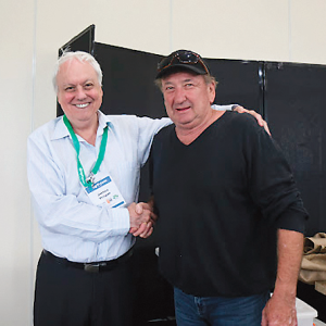 James Vosper, President, NSW IHA Inc., and Darren Christie, CEO, Australian Hemp Group Of Companies.
