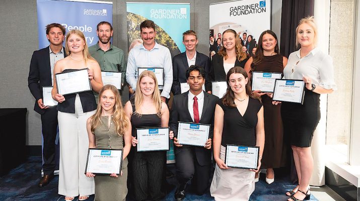 Gardiner Scholarship recognises five Gippslanders. Photo: Contributed