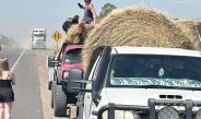Lions of Traralgon and multiple other groups joined a convoy of hay runners on January 31, travelling from Rosedale to Yea.