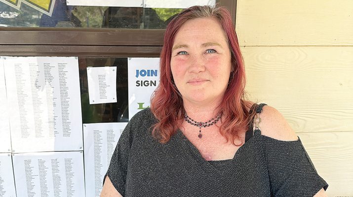 Leanne O’Donnell, former operator of the Licola General Store and Caravan Park. . Photo: Stefan Bradley
