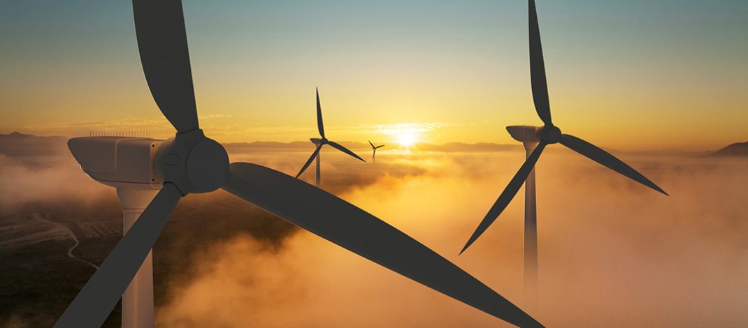 Wind Farm Stock Image