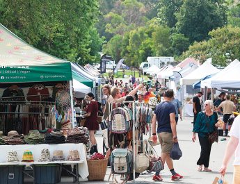 South Gippsland Garlic Festival in Korumburra.