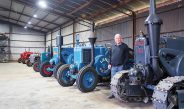 Thorpdale’s Bill Robinson is selling his prized collection of antique Bulldog tractors in June. Photo: Katrina Brandon