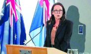 Jacyln Symes, was seen at the 2026 State Budget as Treasurer, and is now replacing Lily D’Ambrosio as the first new Energy Minister in over 11 years. Photo: Aidan Knight