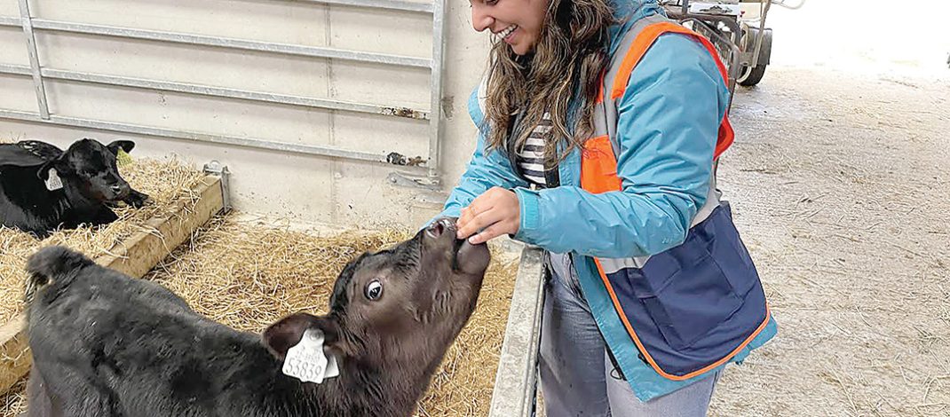 Dr Garima Lakhanpal’s research is focusing on understanding the dynamics of the nutrient-specific nitrogen in intensive dairy farms.Photos: Contributed