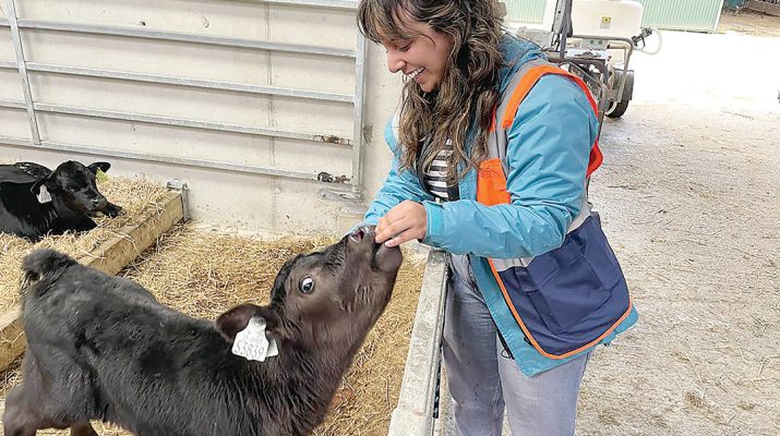 Dr Garima Lakhanpal’s research is focusing on understanding the dynamics of the nutrient-specific nitrogen in intensive dairy farms.Photos: Contributed