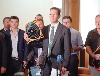 Leader of the Nationals Matt Canavan urges Prime Minister Anthony Albanese to reverse the new gun buyback scheme as farmers, hunters and gun-based athletetic leaders across Australia sign no to the scheme. Photo: Contributed