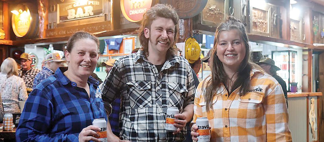 The Glen’s owner Kathy Voyer, Riley Timmers and Tara Whelan.