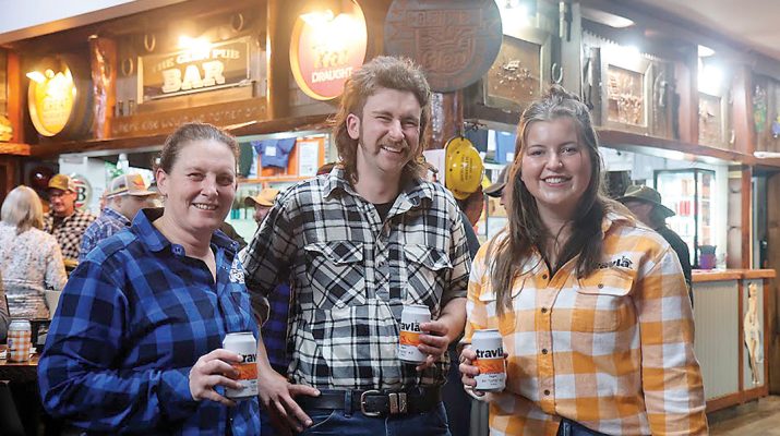 The Glen’s owner Kathy Voyer, Riley Timmers and Tara Whelan.