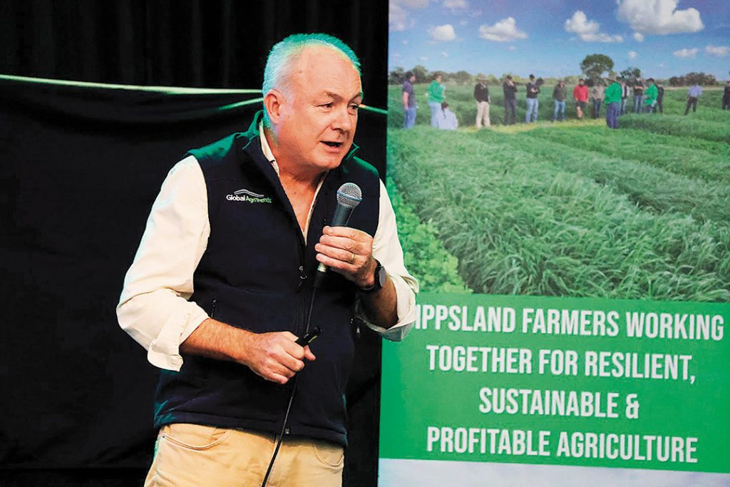 Simon Quilty explained his thoughts in the red meat market, seeing a positive outlook for farmers.