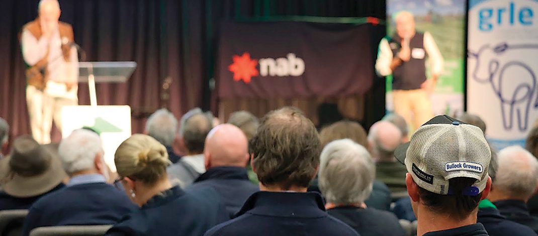The Gippsland Red Meat Conference was a "sell-out" event, welcoming people to hear from experts and industry leaders in the red meat industry.